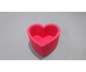 Пенобокс сердце (19 см). Кол-во 1 шт