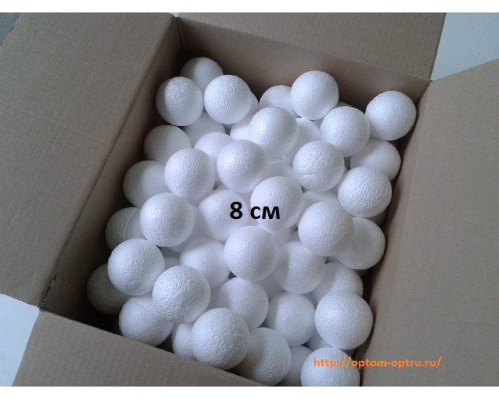 Поделки из пенопластовых шариков своими руками - 86 фото