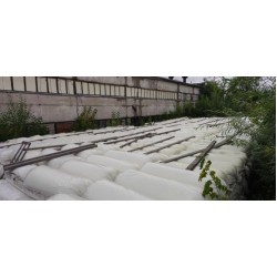 Гранулы пенопласта. ( вторичный дроблёнка) Объем 0.5 куб/м