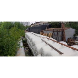 Гранулы пенопласта. ( вторичный дроблёнка) Объем 0.5 куб/м