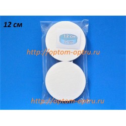 Диски из пенопласта 12х2 см.(Кол-во 18 упк.)