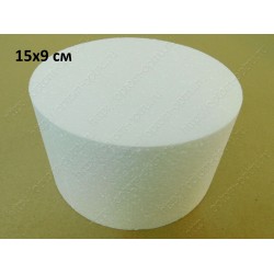  Цилиндр из пенопласта 15х7 см (Кол-во 16 шт)