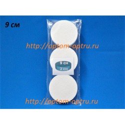 Заготовка из пенопласта " Диск 9 см ".( Кол-во 35 упак.)